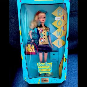 Vintage Bowling Champ Barbie. Barbie Collectibles